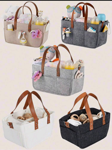 Grey felt pushchair - felt, pushchair/pram