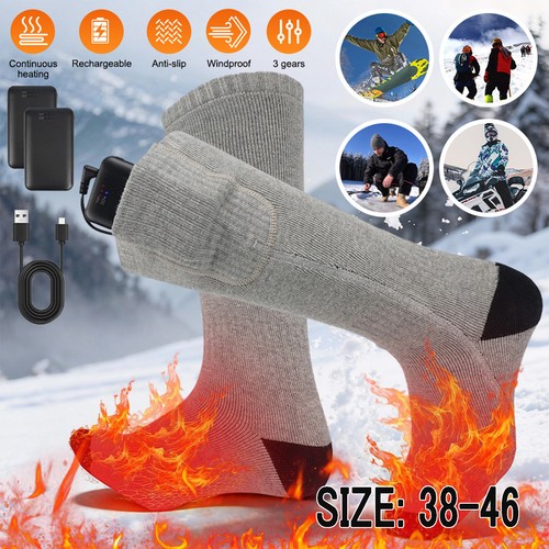 Electric heated socks - electric,