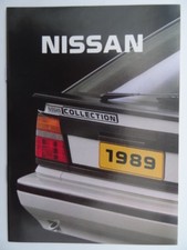 Nissan 1989 UK brochure - Sunny ZX Coupe, 200SX, 300ZX, Micra, Maxima, Prairie..