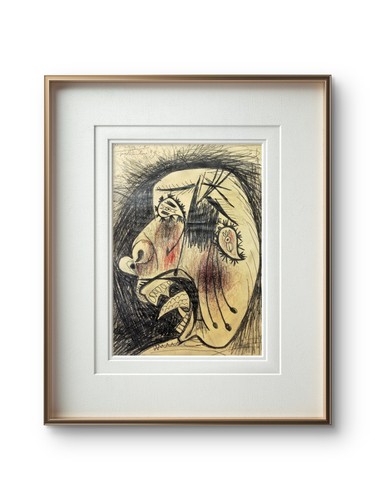 Pablo picasso drawing - picasso, on