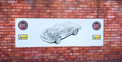 Fiat dino cutaway work - dino,