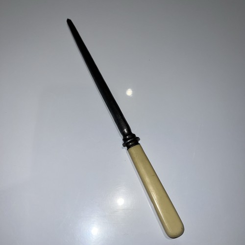 Vintage knife sharpening steel - knife,
