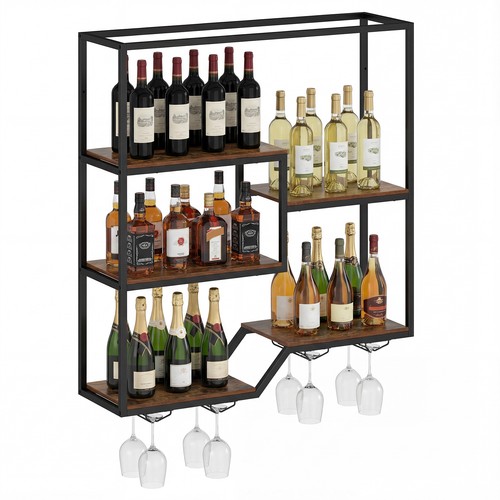 Tier wall mounted wine - wall,