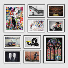 Large Banksy Wall Art Posters