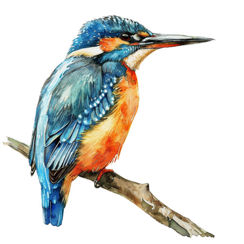 Kingfisher bird vinyl - kingfisher,