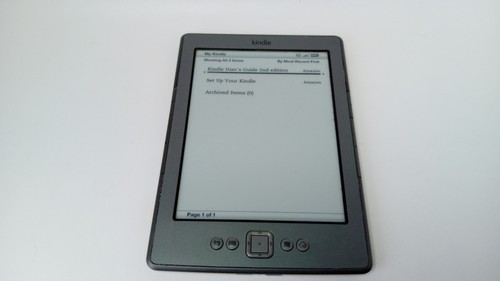 Amazon kindle 4th generation - kindle,