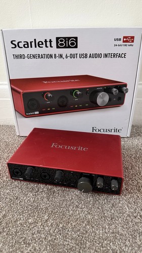 Focusrite scarlett 8i6 - focusrite,