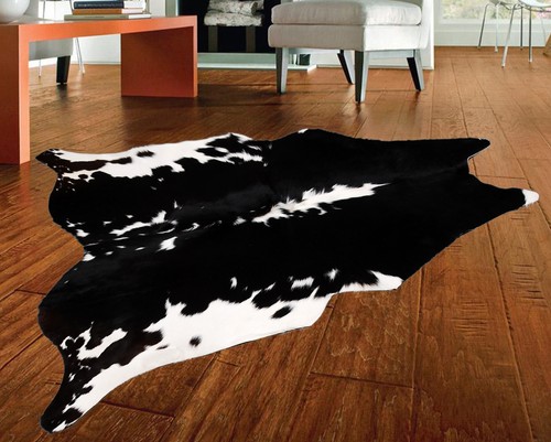 100 genuine cow hide rug - 100%,
