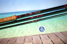 Hardy Graphite Salmon Fly Deluxe 15'4" 3pc carbon fly rod & bag