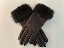 Vintage Brown Leather Cashmere