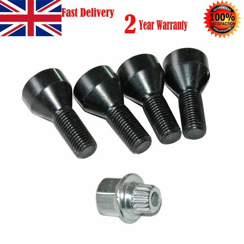 Locking wheel bolts nuts set - locking,