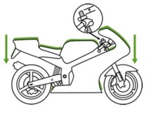 LOWERING KIT -35MM APRILIA RS