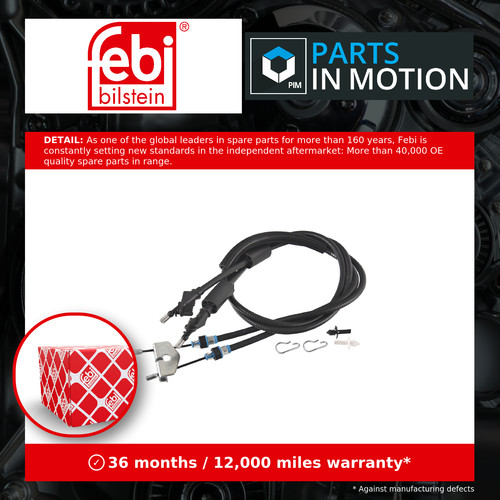 Handbrake cable fits ford - handbrake,