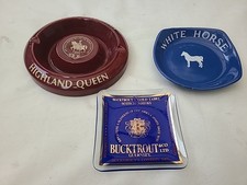 Vintage Pub Ashtrays Whisky