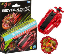 Authentic HASBRO Beyblade X Soar Phoenix Deluxe Set Includes launcher & Beyblade