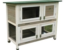 2 TIER RABBIT HUTCH GUINEA PIG