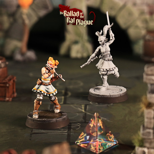 Female flute bard - bard, |