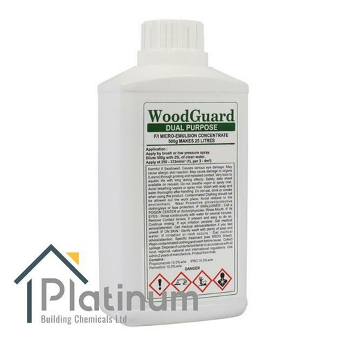 Woodguard dual woodworm dry - &,