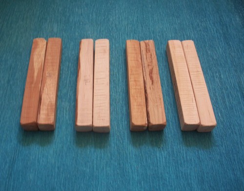 Woodturning pen blanks - 8, x