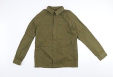 Barbour Beacon Men's Green Cotton Military Jacket Size M