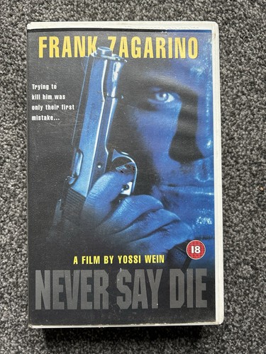 Never say die vhs - never,