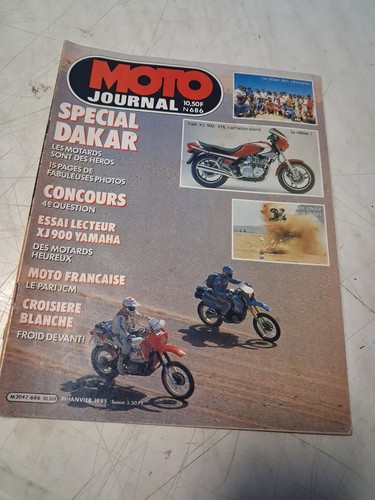 Moto journal 1985 686 - moto,