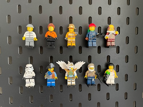 Lego mini figure display - 10+,