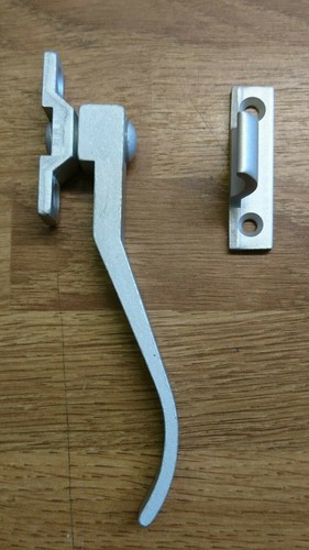Aluminium silver window - silver,