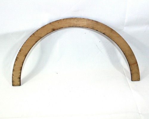 Wooden arches semi - wooden,