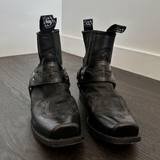 Sendra leather harness boots