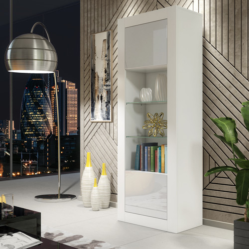 Display cabinet bookshelf tall - cabinet,