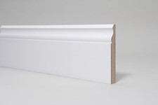 Skirting Board  White Primed MDF  Ogee  119 x 18 x 4400mm