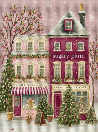 Printed cross stitch kit - printed, ct