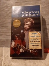 Eric Clapton MTV Unplugged VHS Video Concert Tape Warner Bros Vintage 1993