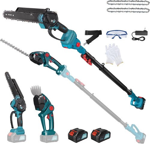 In1 cordless pole - 4, chainsaw