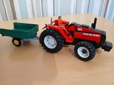 Rare Volvo BM Valmet 805 Tractor With Trailer And Without Box