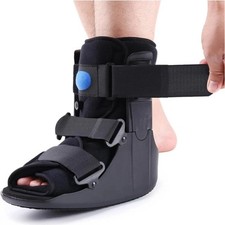 Short Walker Air Cam Walker Inflatable Walking Boot Fracture Boot - Black