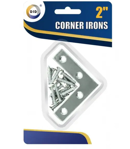 Corner iron shaped x flat - l,