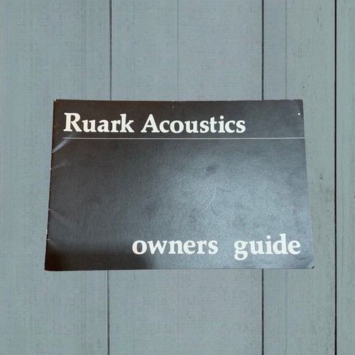 Ruark acoustics operating - ruark,