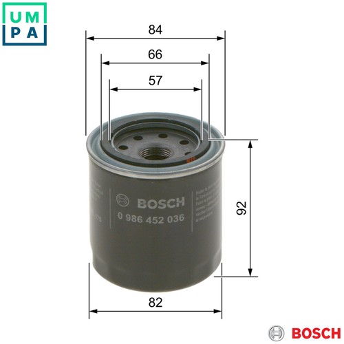 Oil filter 986 - 986, 036