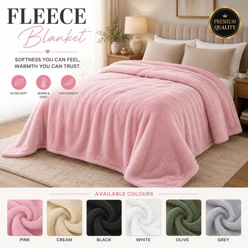 Fleece blanket sofa bed throws - blanket,