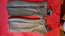 half chaps brown medium