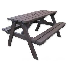 Picnic Bench Recycled Plastic Profile Heavy Table Garden Playground School Club