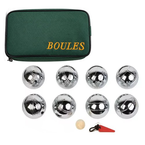 French boules set - of, 8
