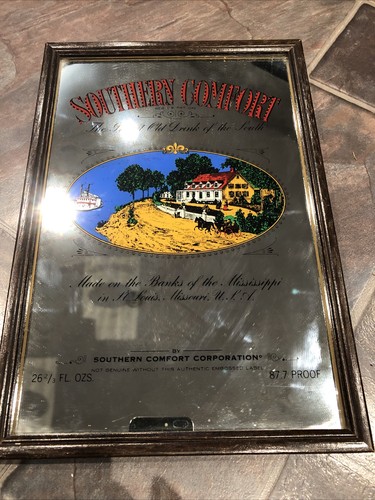 Southern comfort pub mirror - southern,
