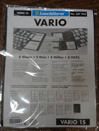 Pocket vario black - 1s, 1