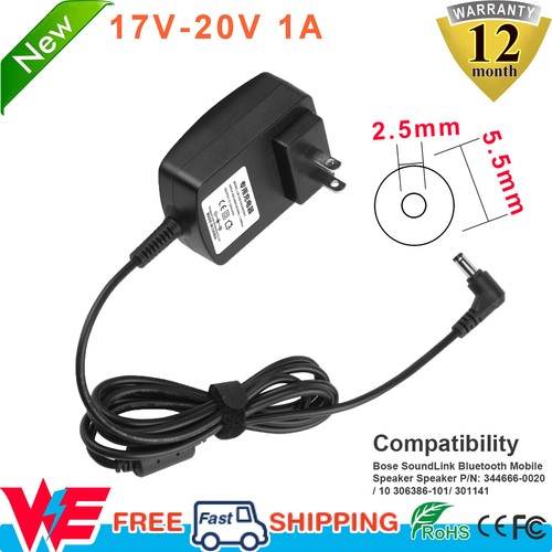 20v portable dc adapter - ac/dc,