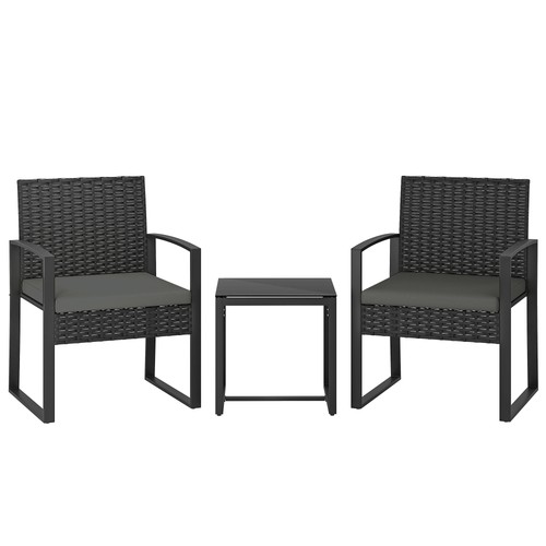 Outsunny rattan bistro - bistro, 3