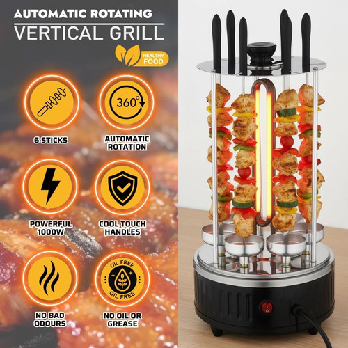 Rotisserie grill bbq vertical - rotisserie,