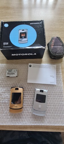 Motorola razr v3i silver and - motorola,